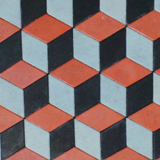 3D Diamond Paver Block - 60mm Thickness