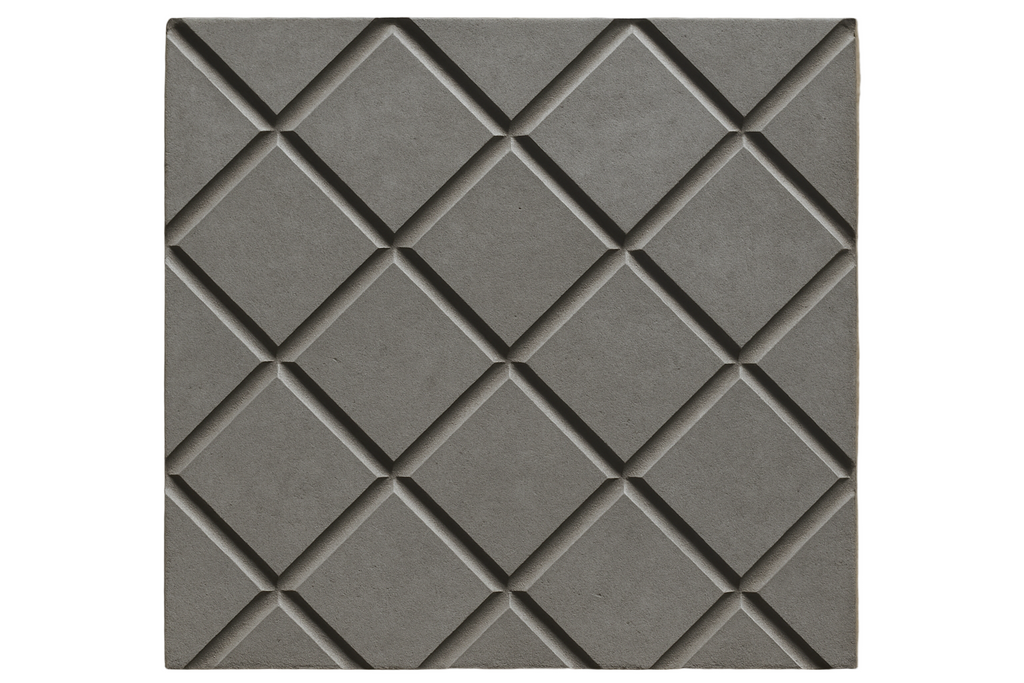 Grey Diamond Pattern Tile