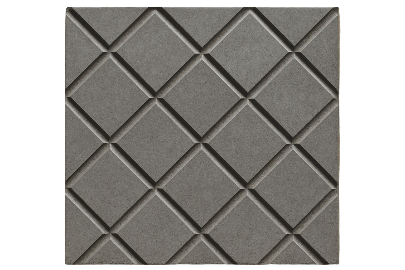 Grey Diamond Pattern Tile