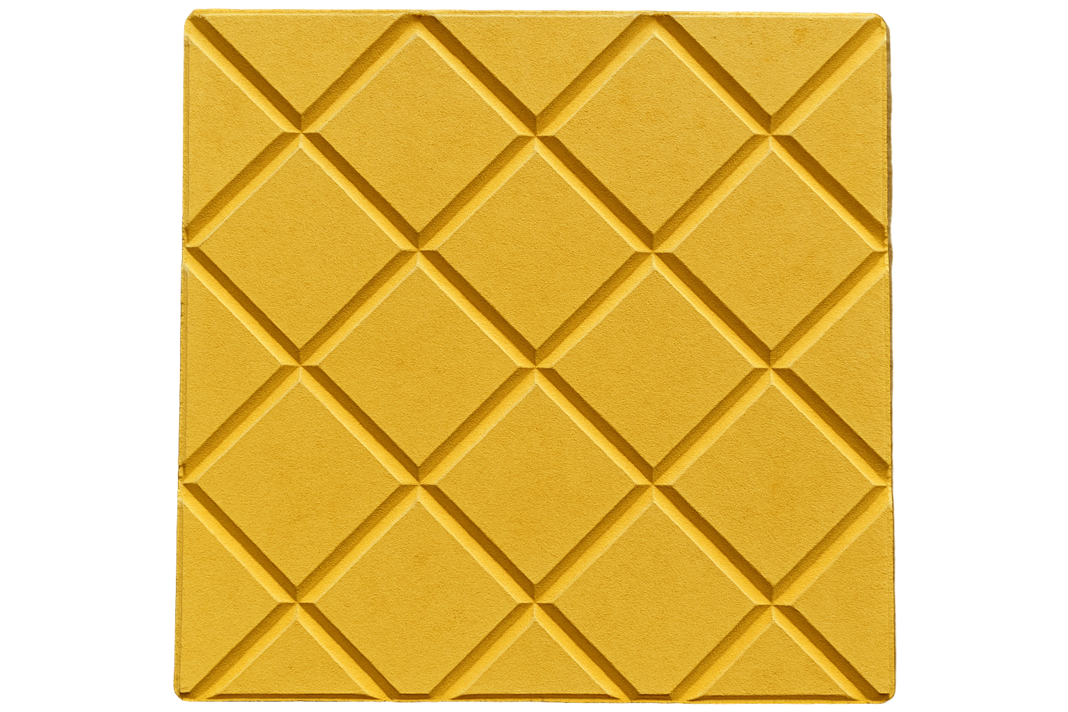 Yellow Diamond Pattern Tile